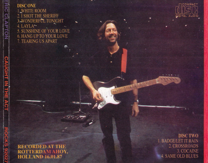 T.U.B.E.: Eric Clapton - 1987-01-16 - Rotterdam, NL (SBD/FLAC)